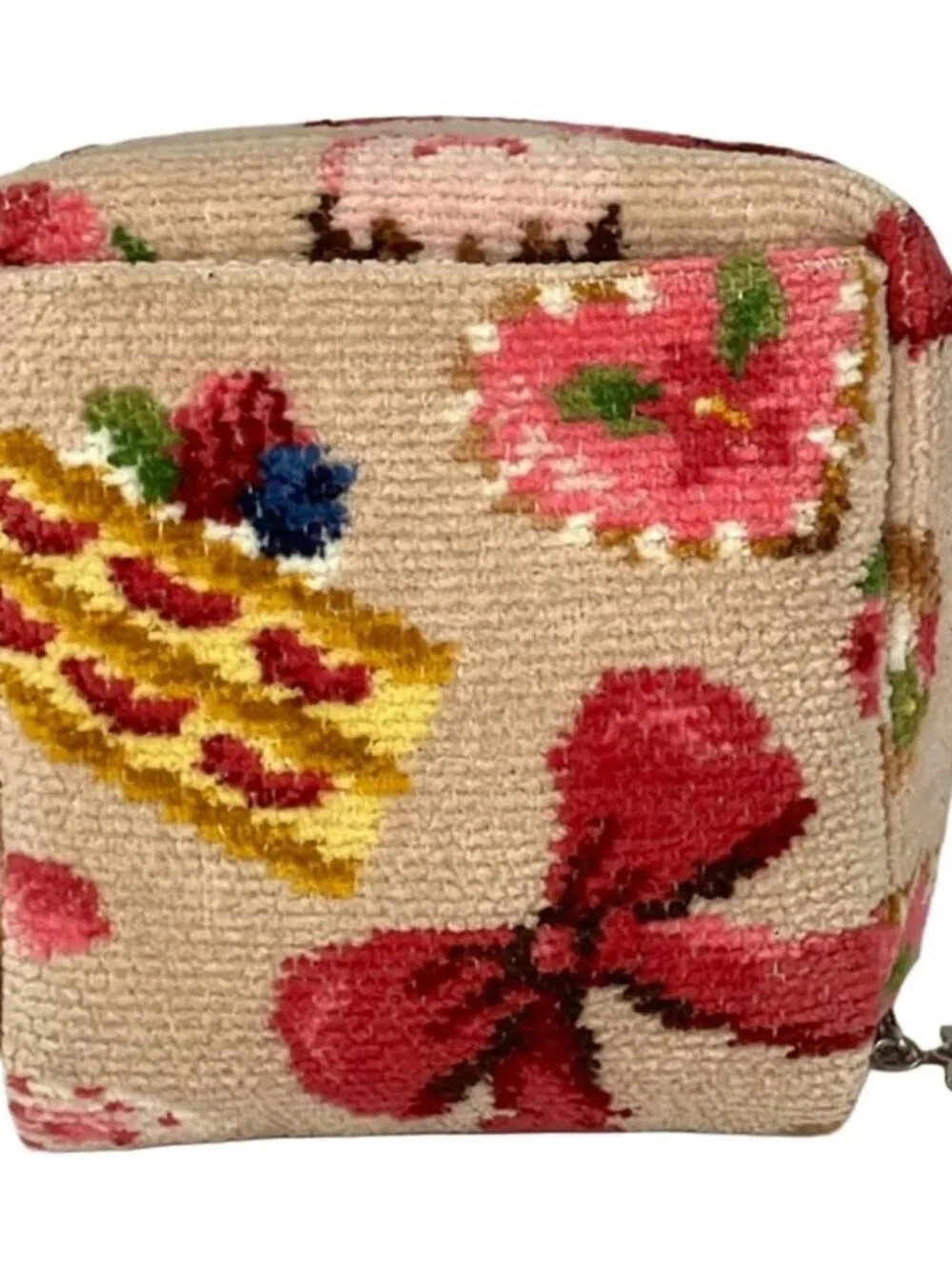 FEILER Pink Multi Pile Pouch